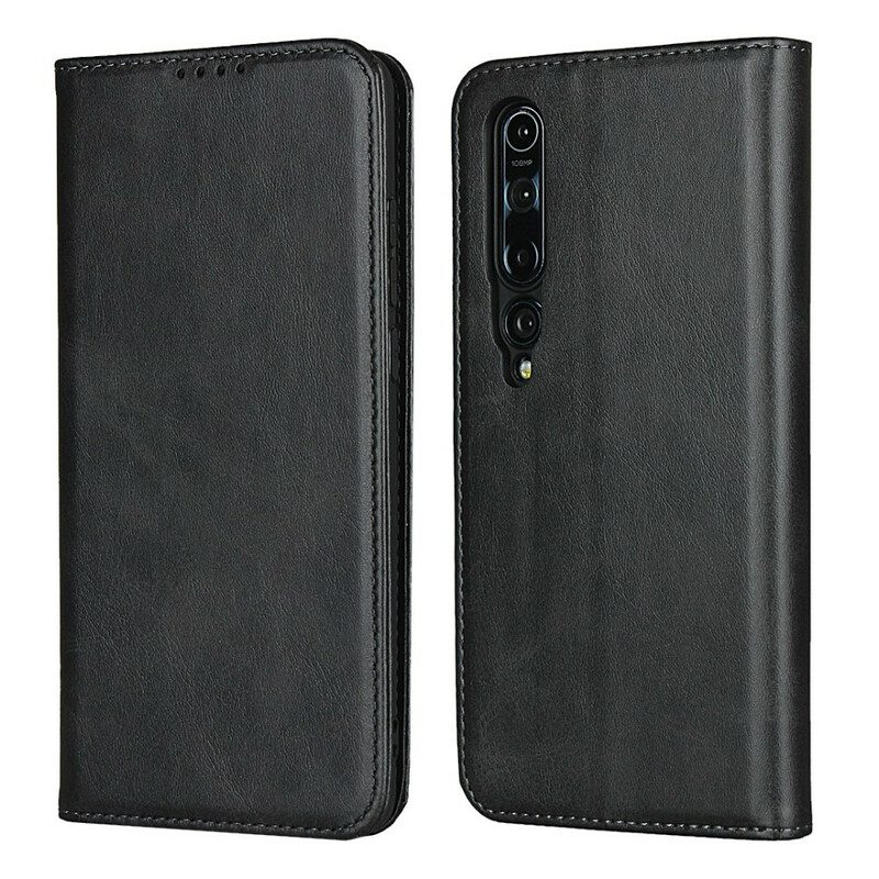 Schutzhülle Für Xiaomi Mi 10 / 10 Pro Flip Case Elegantes Spaltleder