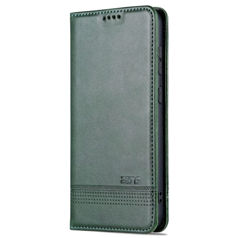 Flip Case Samsung Galaxy S24 5g Azns Ledereffekt