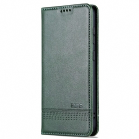 Flip Case Samsung Galaxy S24 5g Azns Ledereffekt