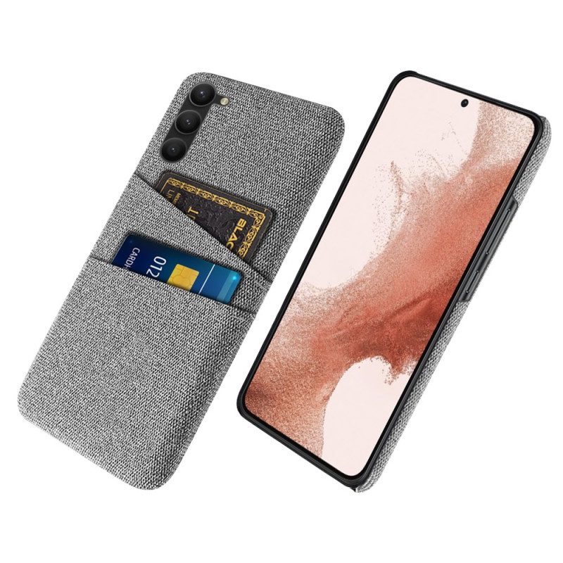 Hülle Für Samsung Galaxy S24 5g Kartenhalter Aus Stoff