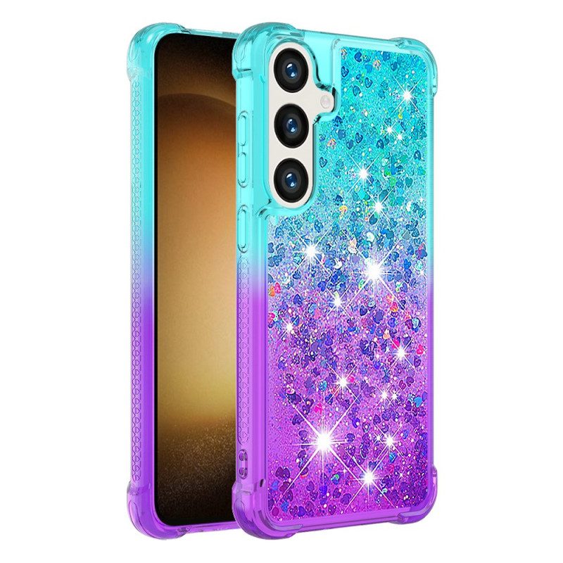 Hülle Samsung Galaxy S24 5g Glitzerverlauf