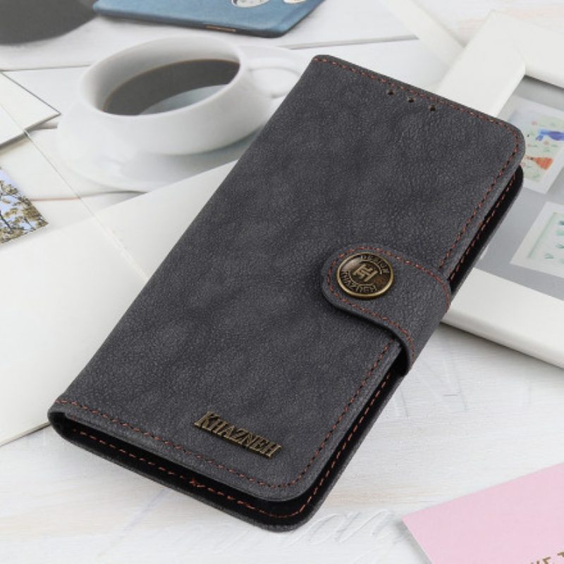 Flip Case Für Xiaomi Mi 11 (5G) Khazneh Retro Spaltleder