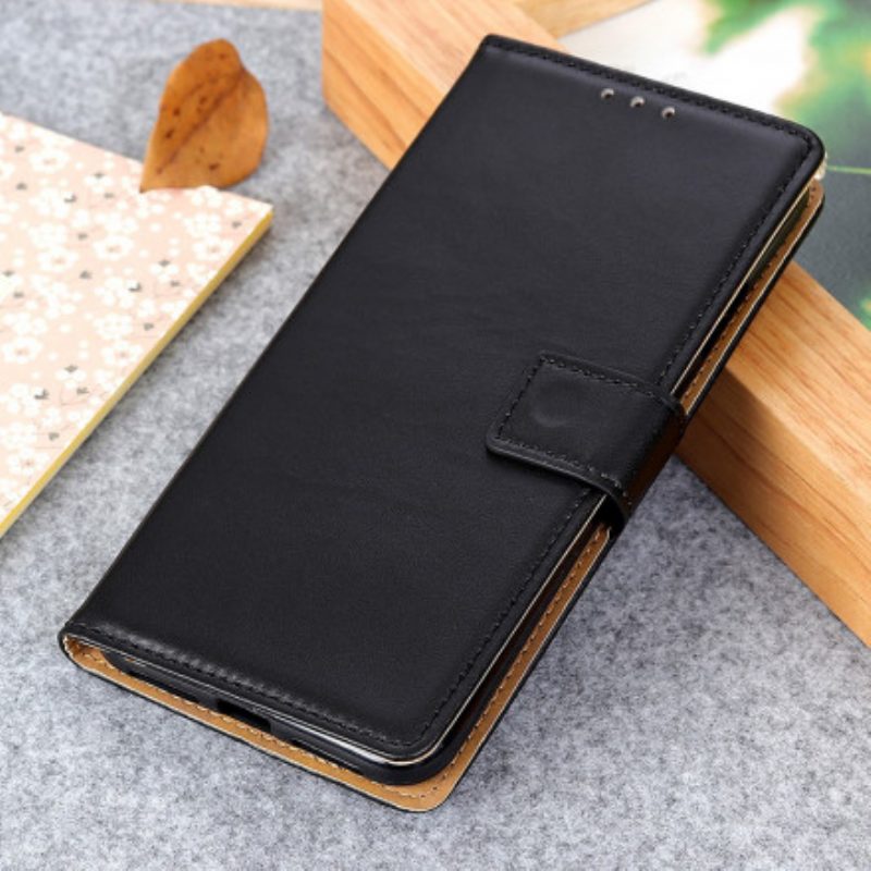 Flip Case Für Xiaomi Mi 11 (5G) Schlichtes Kunstleder