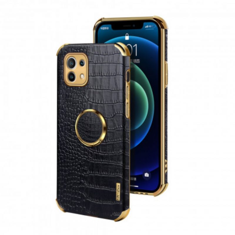 Handyhülle Für Xiaomi Mi 11 (5G) X-case Krokodilleder-effekt