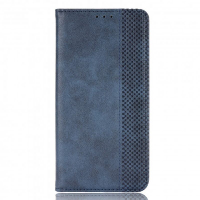 Schutzhülle Für Xiaomi Mi 11 (5G) Flip Case Stilisierter Vintage-ledereffekt