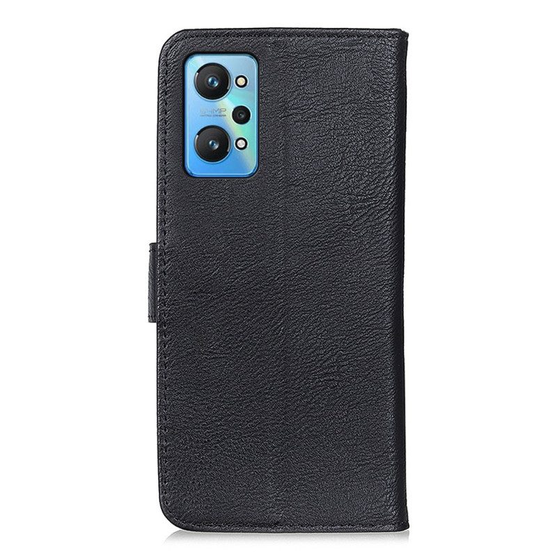 Flip Case Für Realme GT Neo 3T / Neo 2 Kunstleder Khazneh