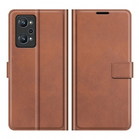 Flip Case Für Realme GT Neo 3T / Neo 2 Kunstleder Slim