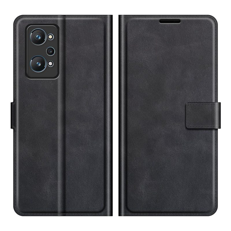 Flip Case Für Realme GT Neo 3T / Neo 2 Kunstleder Slim