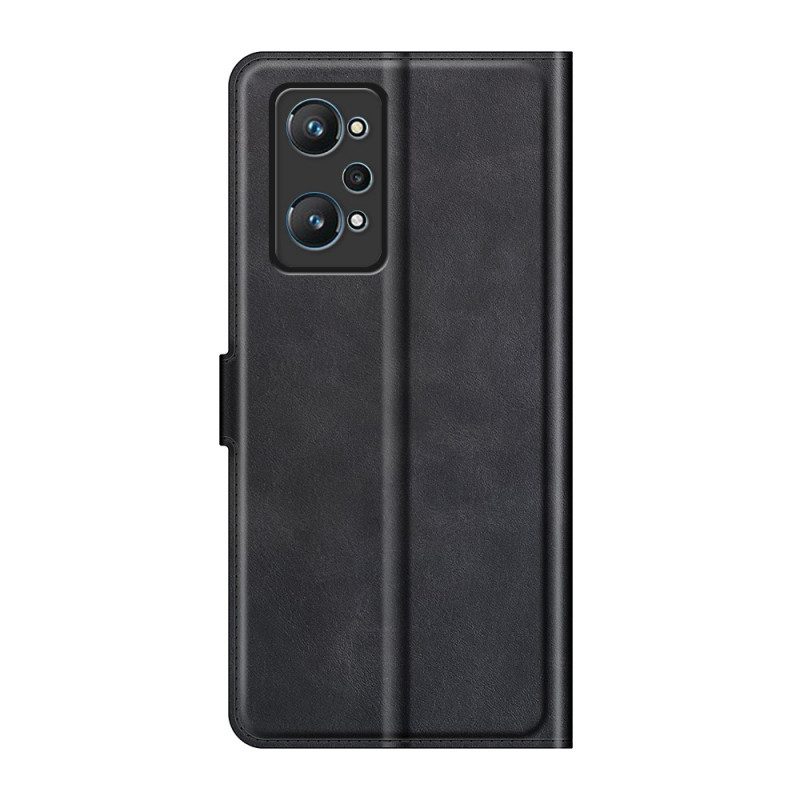 Flip Case Für Realme GT Neo 3T / Neo 2 Kunstleder Slim