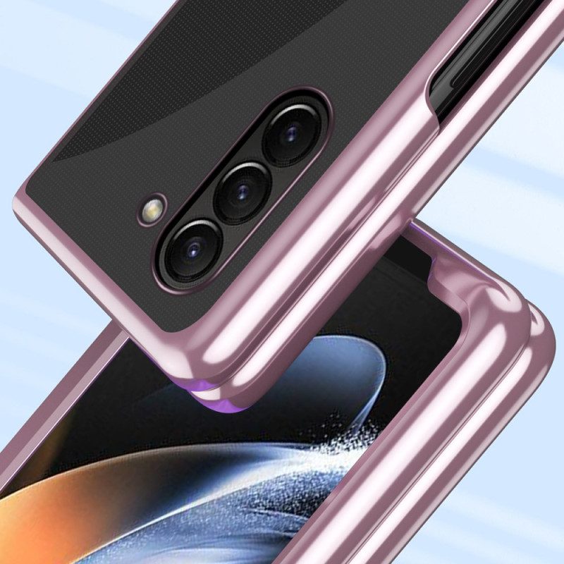 Hülle Für Samsung Galaxy Z Fold 6 Transparente Metallkanten