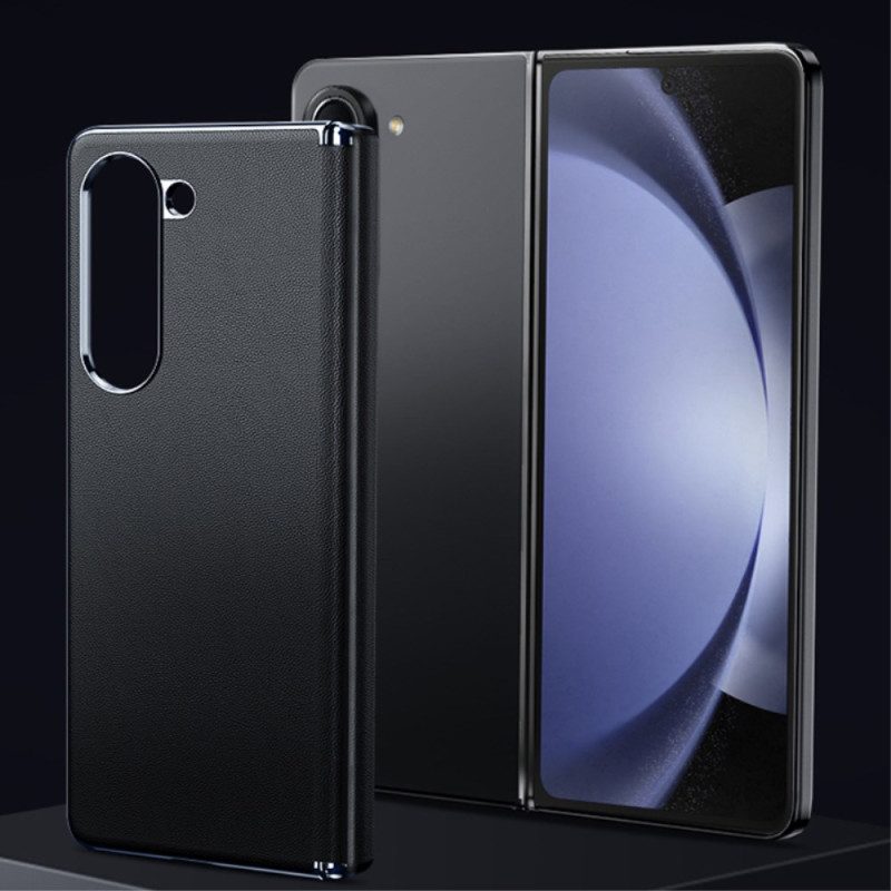 Hülle Samsung Galaxy Z Fold 6 Handyhülle Schutz Für Scharnier Mit Metalleffekt