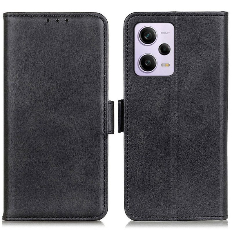 Flip Case Für Xiaomi Redmi Note 12 Pro Doppelter Verschluss