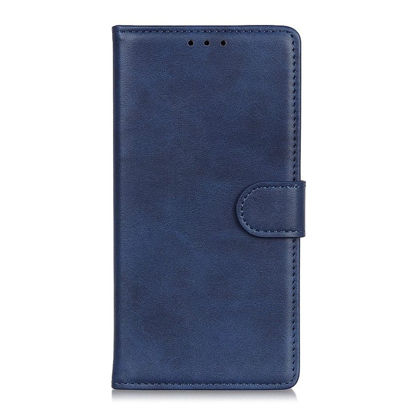 Flip Case Für Xiaomi Redmi Note 12 Pro Mattes Kunstleder