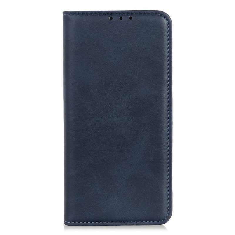 Schutzhülle Für Xiaomi Redmi Note 12 Pro Flip Case Klassisches Spaltleder