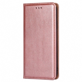 Schutzhülle Für Xiaomi Redmi Note 12 Pro Flip Case Nähte Aus Kunstleder