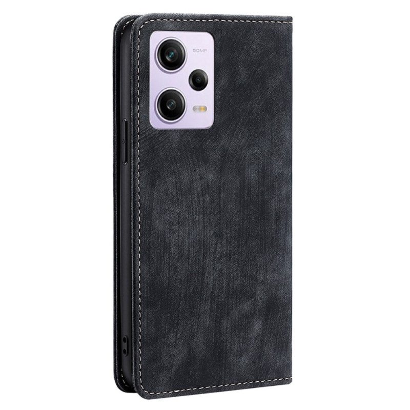 Schutzhülle Für Xiaomi Redmi Note 12 Pro Flip Case Rfid