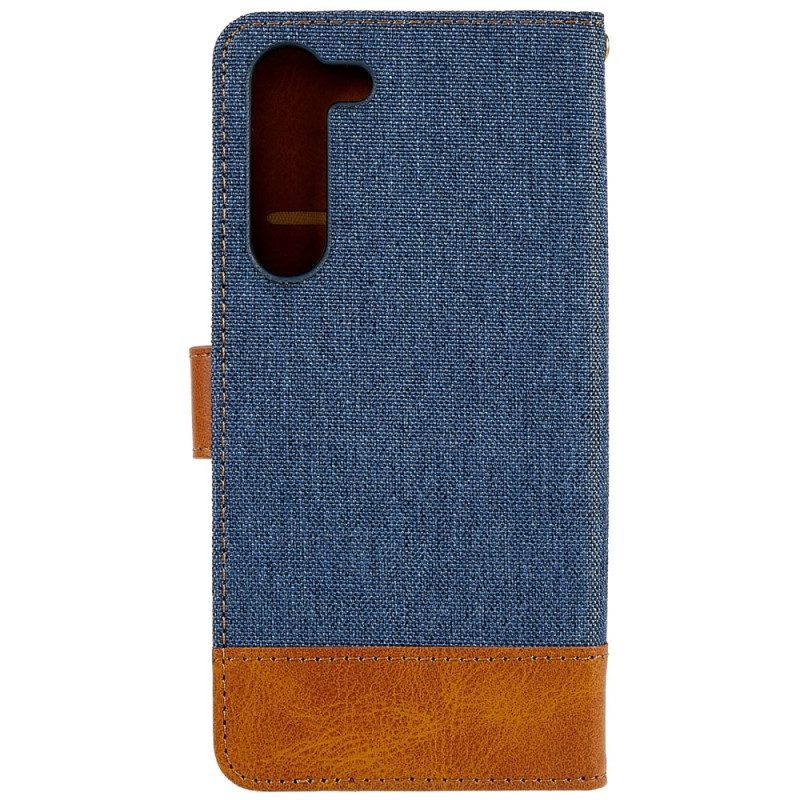 Flip Case Für Samsung Galaxy S23 5G Jeans