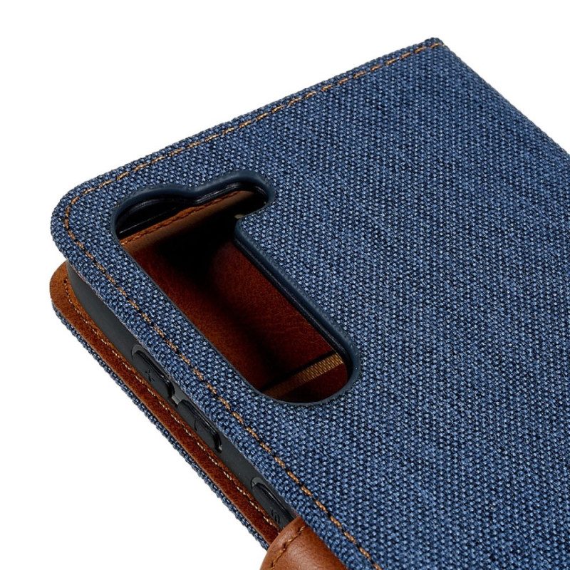 Flip Case Für Samsung Galaxy S23 5G Jeans