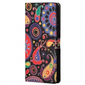 Flip Case Für Samsung Galaxy S23 5G Paisley