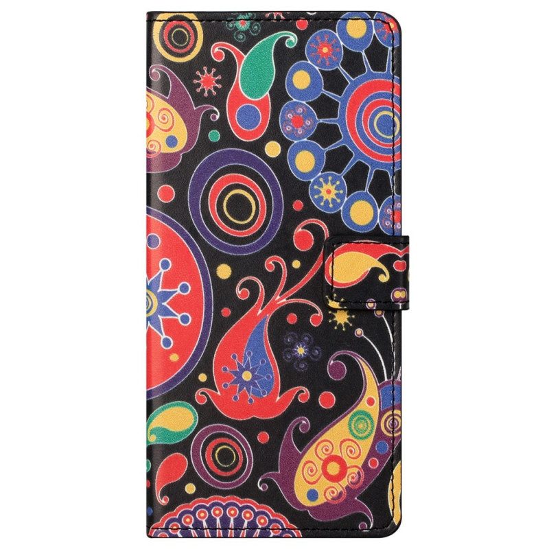 Flip Case Für Samsung Galaxy S23 5G Paisley