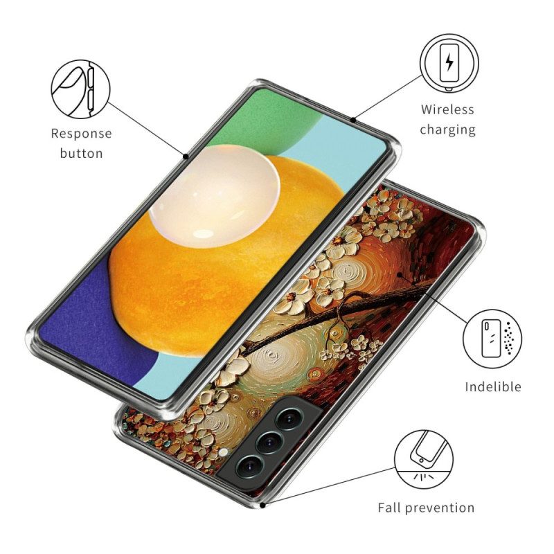 Handyhülle Für Samsung Galaxy S23 5G Flexible Blumen