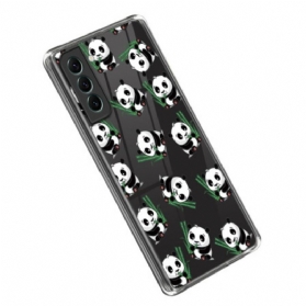 Handyhülle Für Samsung Galaxy S23 5G Kleine Pandas