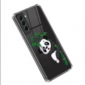 Hülle Für Samsung Galaxy S23 5G Nahtloser Panda Auf Bambus