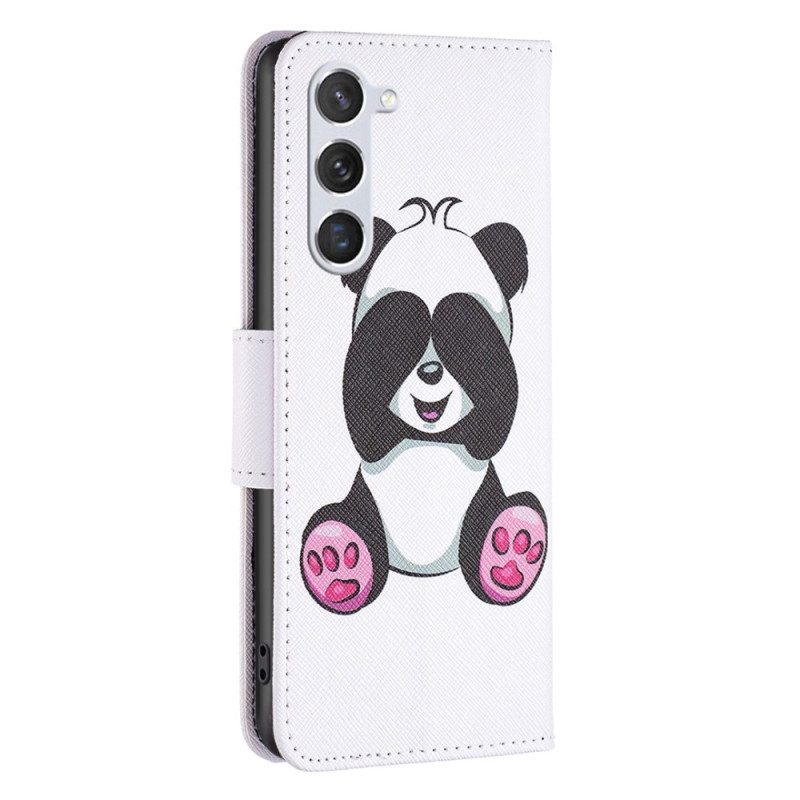 Lederhüllen Für Samsung Galaxy S23 5G Panda