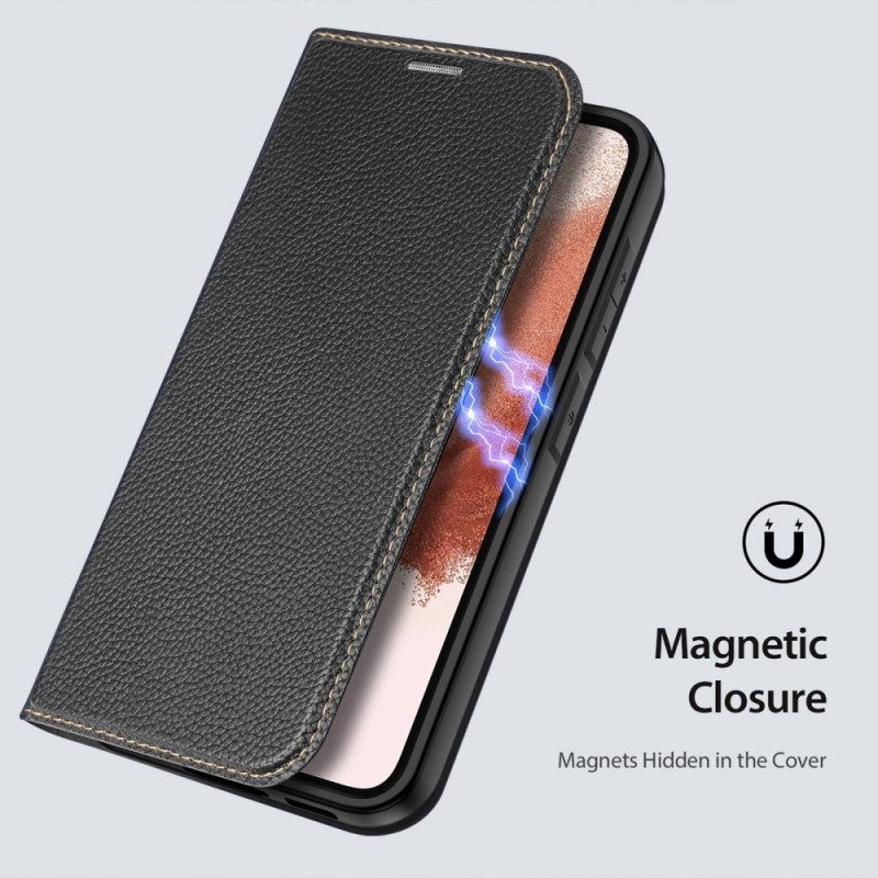 Schutzhülle Für Samsung Galaxy S23 5G Flip Case Haut X-serie Dux Ducis