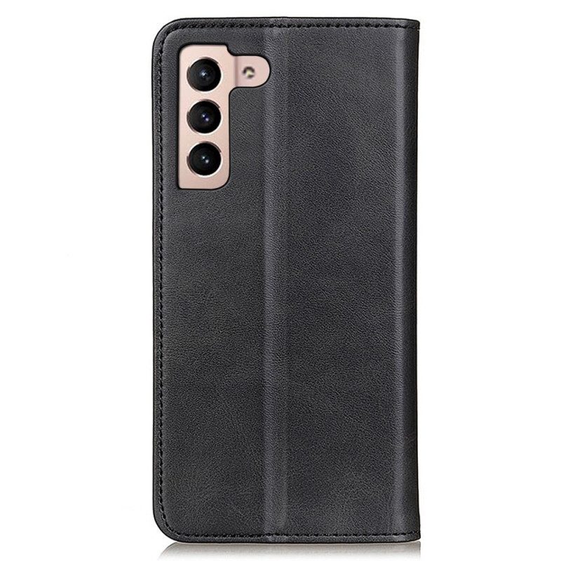 Schutzhülle Für Samsung Galaxy S23 5G Flip Case Spaltleder