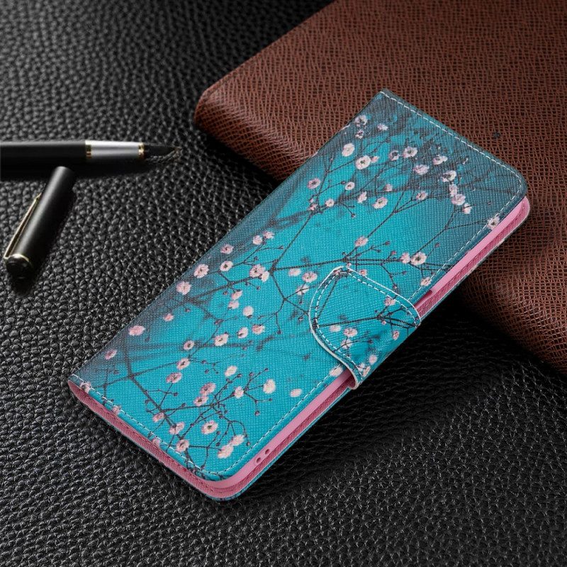 Flip Case Für Oppo A16 / A16s Blühender Baum