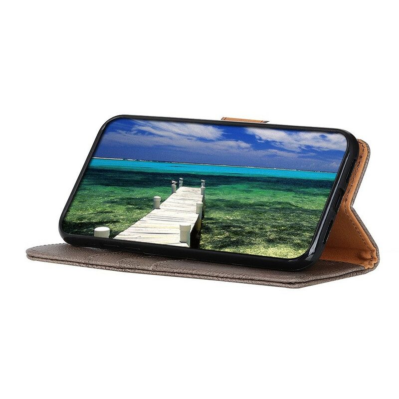 Flip Case Für Oppo A16 / A16s Kunstleder Khazneh