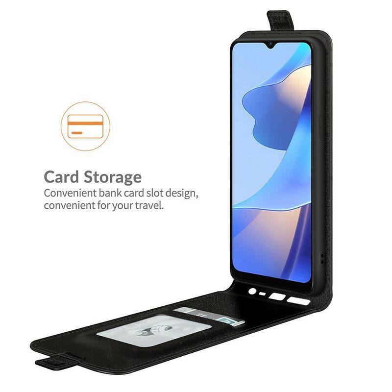 Lederhüllen Für Oppo A16 / A16s Flip Case Faltbar