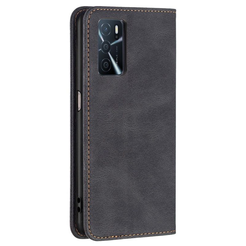 Schutzhülle Für Oppo A16 / A16s Flip Case Binfen Color Rfid-nähen