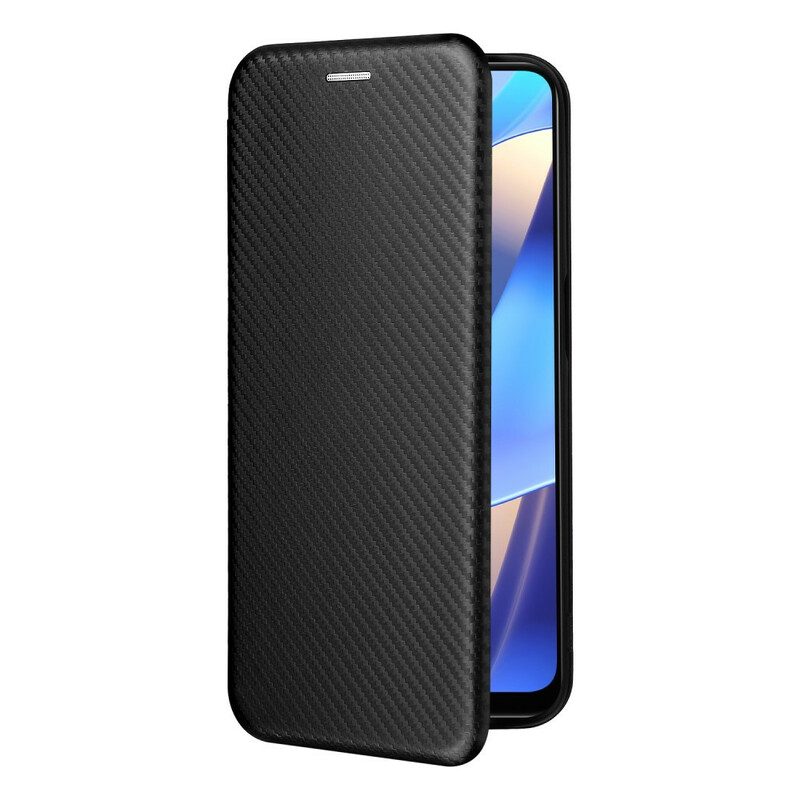 Schutzhülle Für Oppo A16 / A16s Flip Case Farbiges Carbon-silikon