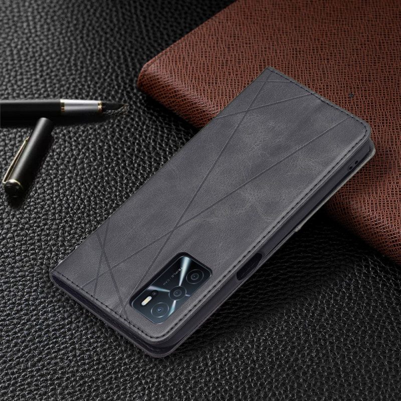 Schutzhülle Für Oppo A16 / A16s Flip Case Künstlerstil