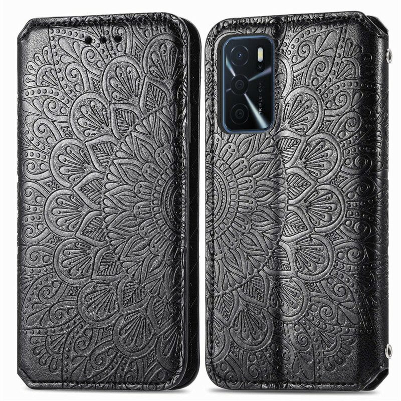 Schutzhülle Für Oppo A16 / A16s Flip Case Mandala