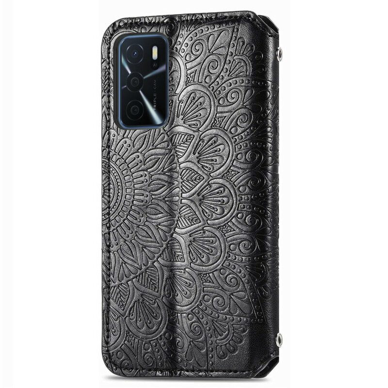 Schutzhülle Für Oppo A16 / A16s Flip Case Mandala