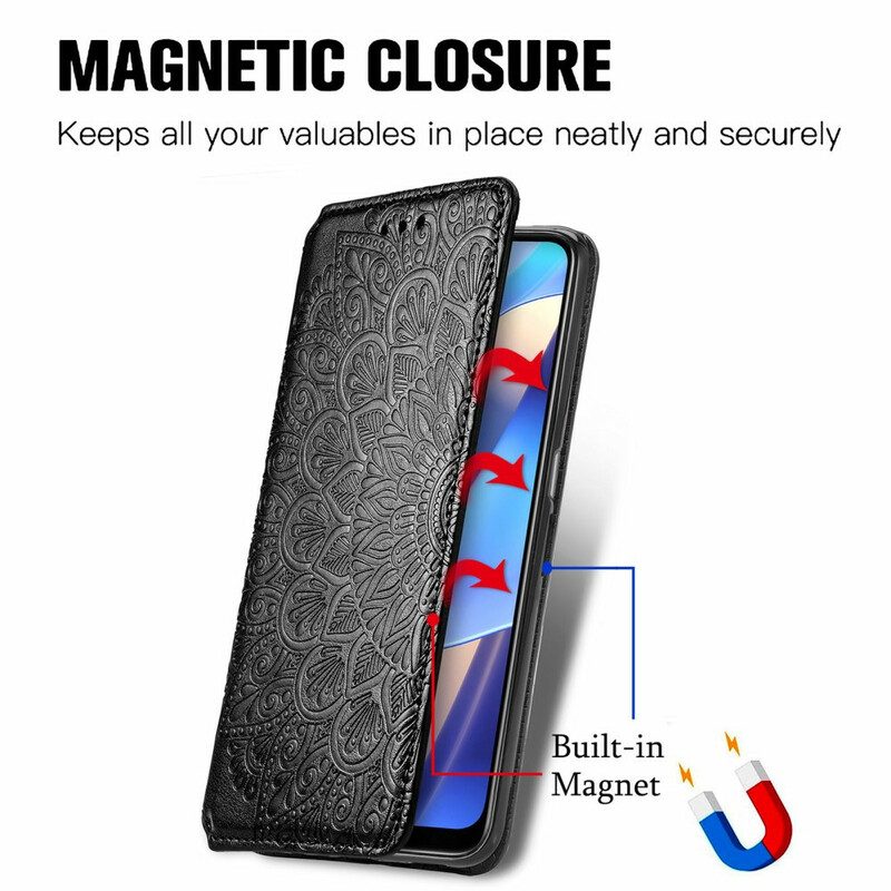 Schutzhülle Für Oppo A16 / A16s Flip Case Mandala