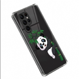 Handyhülle Für Samsung Galaxy S23 Ultra 5G Panda-bambus