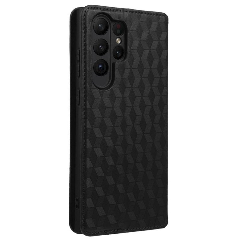 Schutzhülle Für Samsung Galaxy S23 Ultra 5G Flip Case 3d-muster