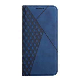 Schutzhülle Für Samsung Galaxy S23 Ultra 5G Flip Case Stil Leder 3d-muster