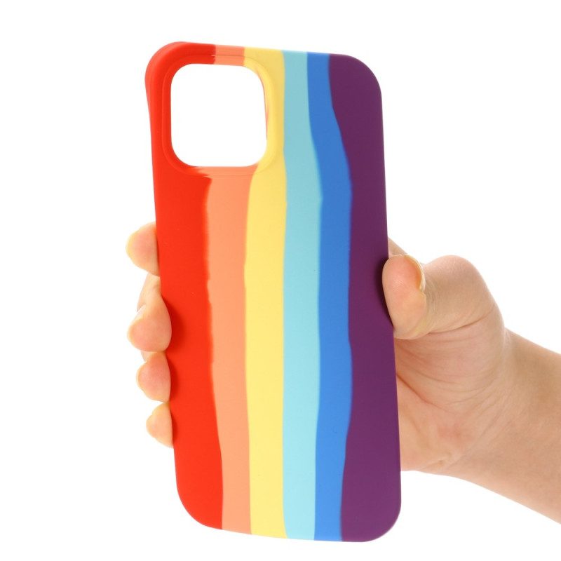 Handyhülle Für iPhone 14 Pro Max Regenbogen