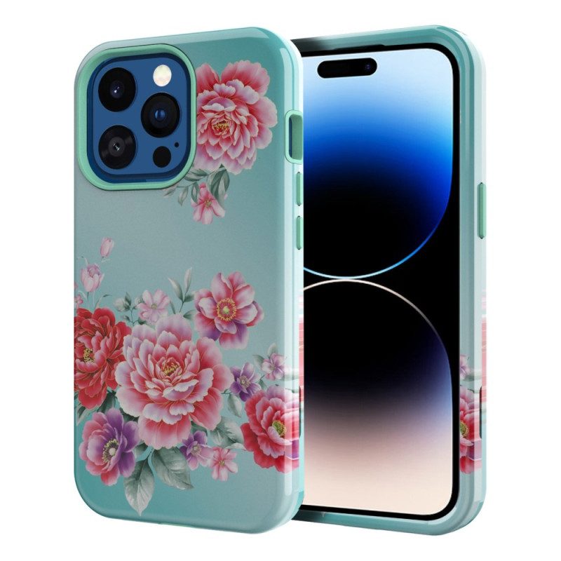 Hülle Für iPhone 14 Pro Max Vintage-blumen