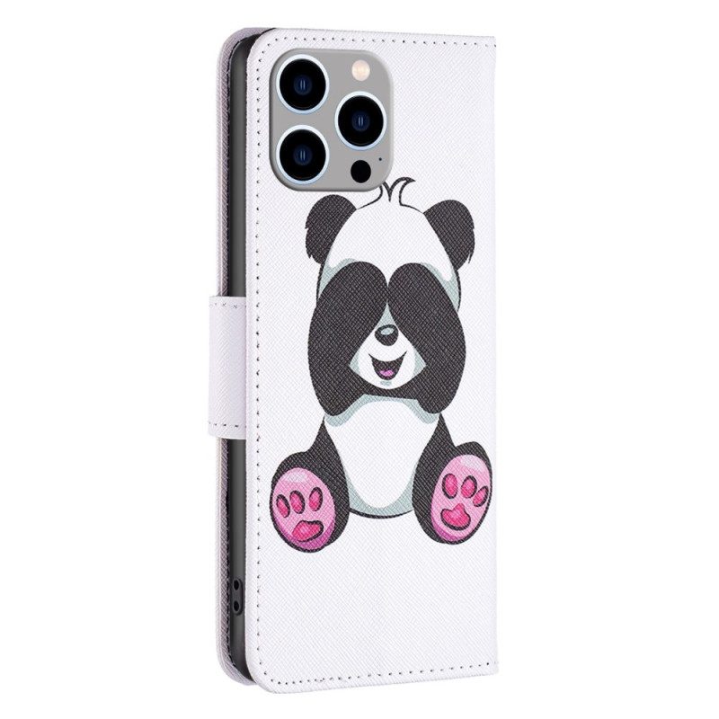 Lederhüllen Für iPhone 14 Pro Max Panda