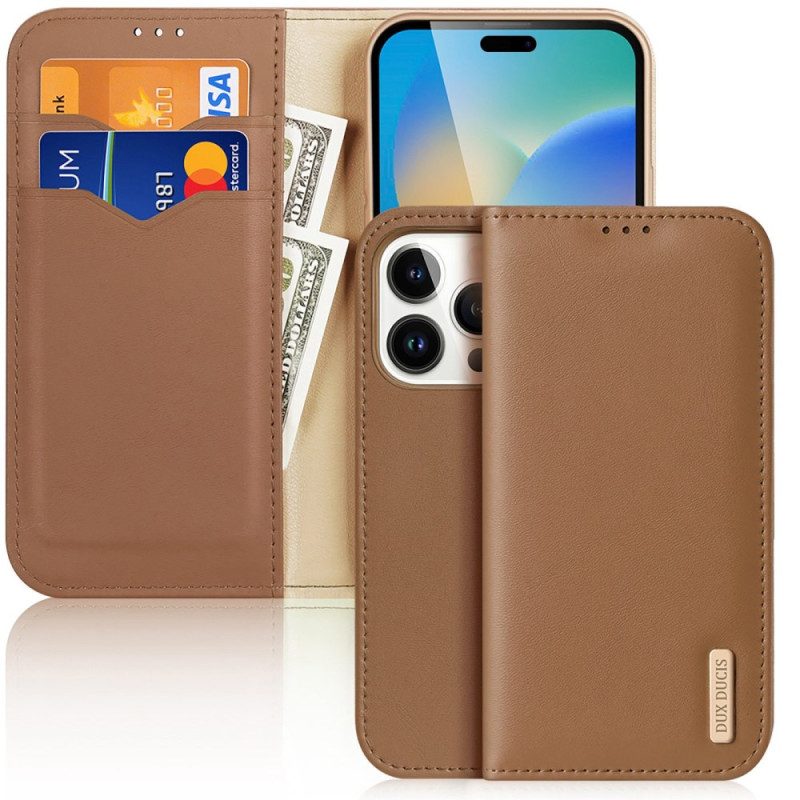 Schutzhülle Für iPhone 14 Pro Max Flip Case Hivo-serie Dux Ducis