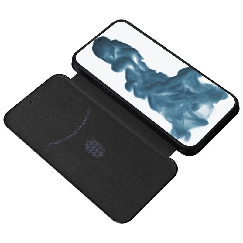 Schutzhülle Für iPhone 14 Pro Max Flip Case Kohlefaser