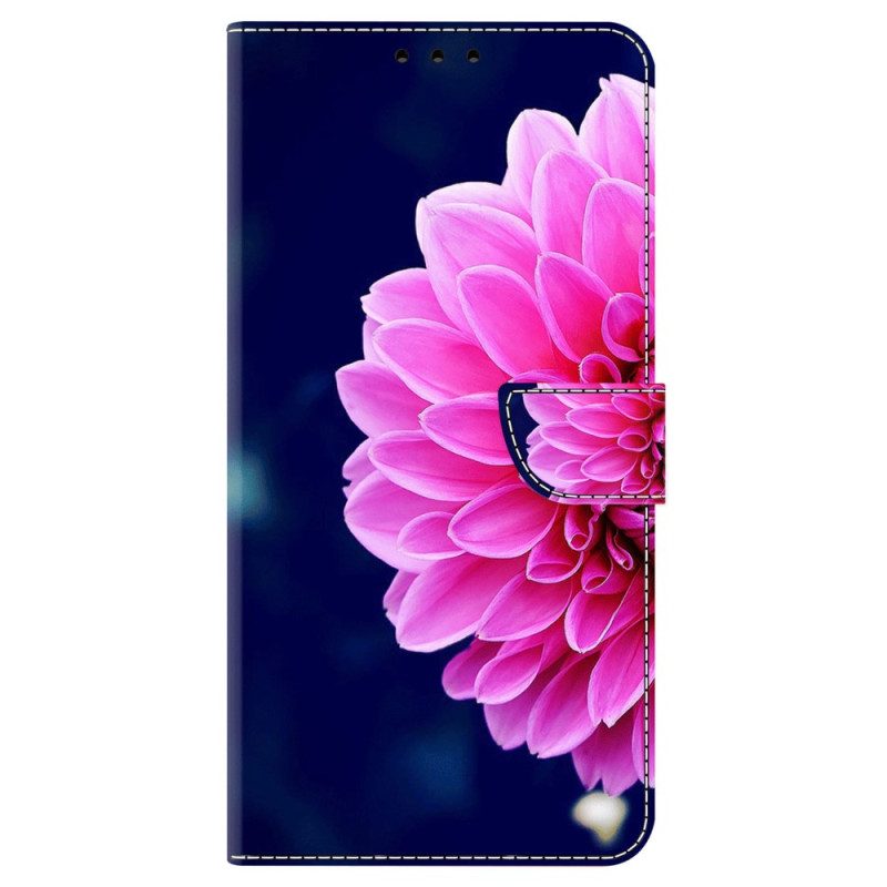 Lederhüllen Für iPhone 15 Pro Eine Blume