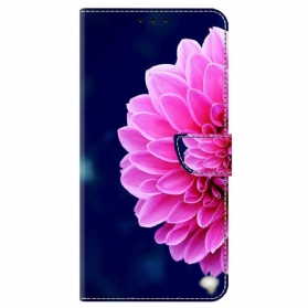 Lederhüllen Für iPhone 15 Pro Eine Blume