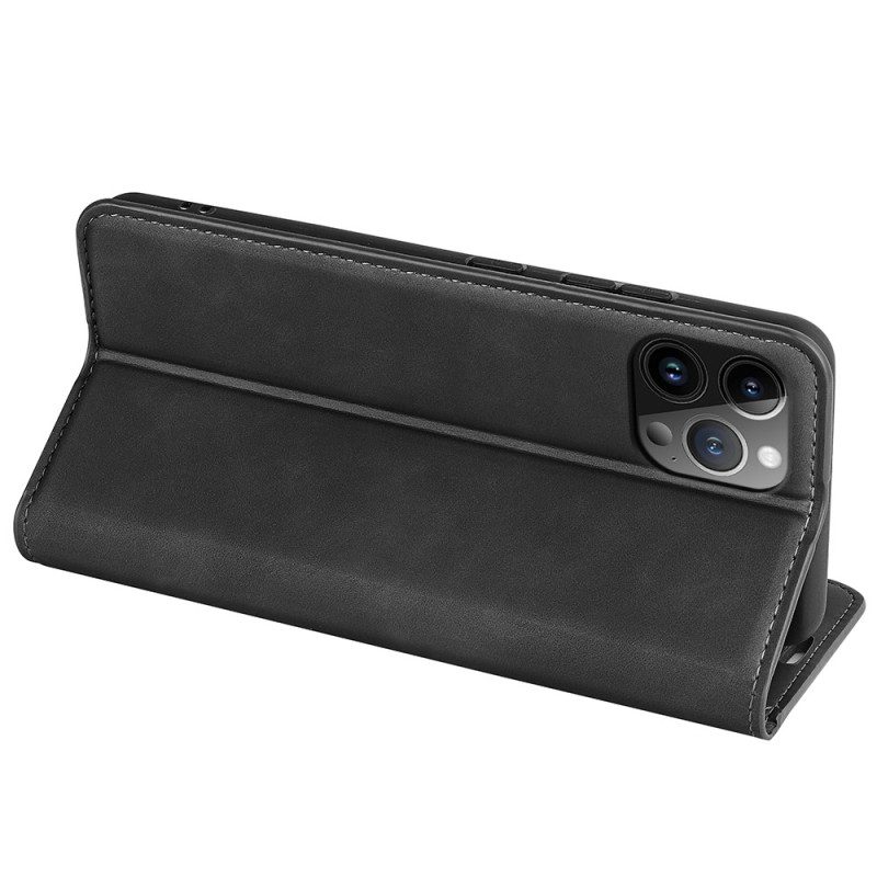 Schutzhülle Für iPhone 15 Pro Flip Case Klassisch